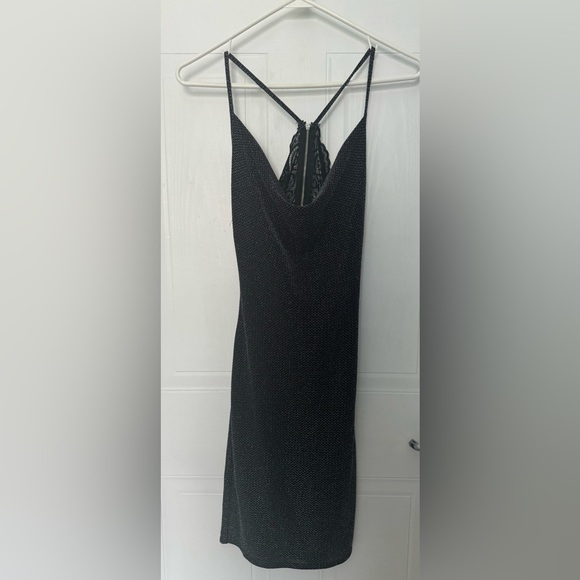 Eclipse Black/Metallic Dress - Picture 2 of 5